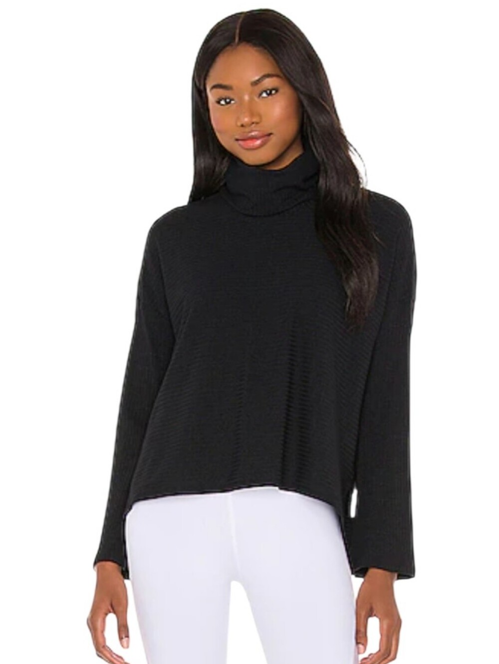 FP Free People Movement Can't Handle This Turtleneck Black Medium